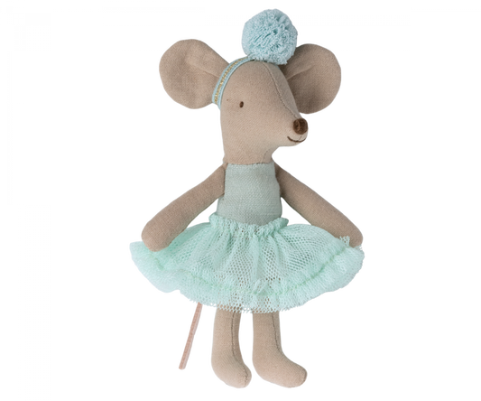 Maileg Topo Ballerina, Sorellina tutù verde menta