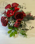Tralcio Fiori Rosso linea "Natale"