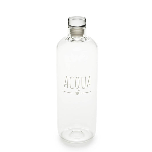 Nuvole di Stoffa - Bottiglia in vetro "My Home" Acqua