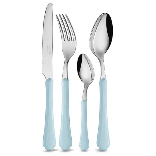 Neva Posateria - Romantica Azzurro polveroso set 24 pezzi