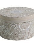MATHILDE M. Cofanetto con 5 decori profumati in gesso Fleur De Coton
