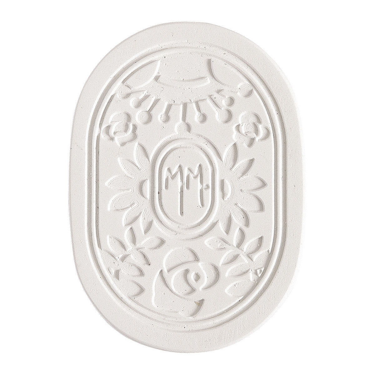 MATHILDE M. Cofanetto con 5 decori profumati in gesso Fleur De Coton