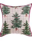cuscino natale abeti blanc mariclò
