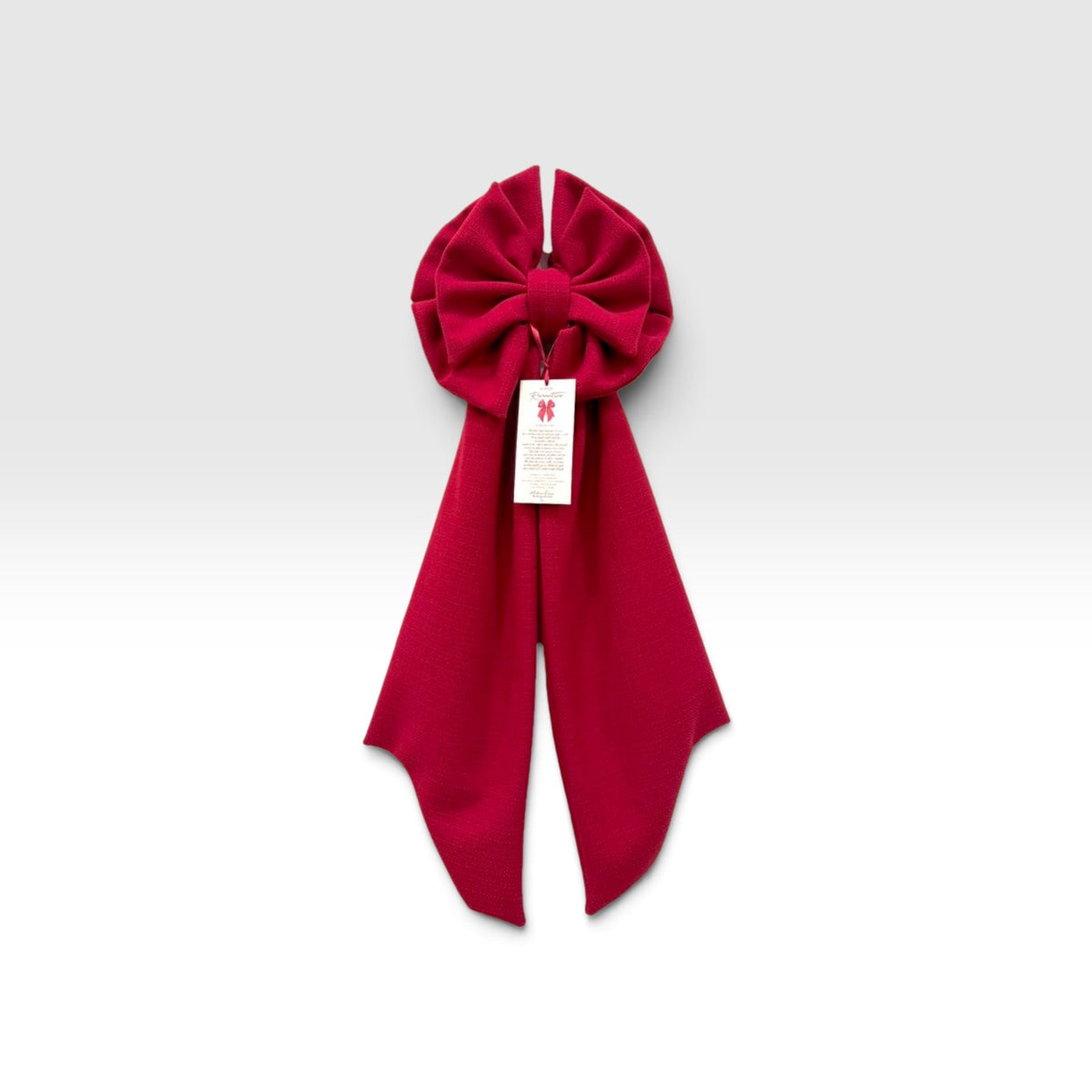 Fiocco natalizio Romantico Rosso 90H – Madame Fioccò
