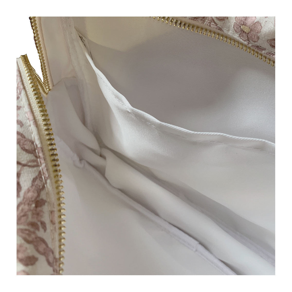 MATHILDE M. Grande beauty case doppio Entelacs Fleuri
