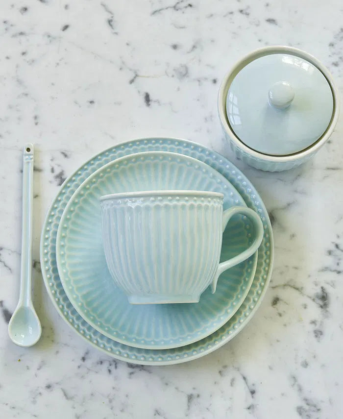 GreenGate - Set Tazza e Piattino Tè Pale Blue