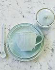 GreenGate - Set Tazza e Piattino Tè Pale Blue