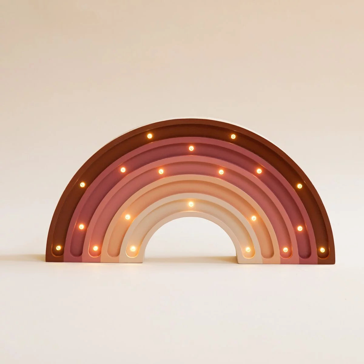 lampada con mini led roomgaga fatta a mano arcobaleno