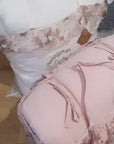 LOVELY SHABBY- Trapunta matrimoniale ORGANDIS Avorio